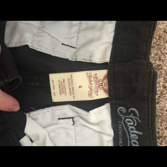 Faded Glory, black shorts. - Picture 3 of 3